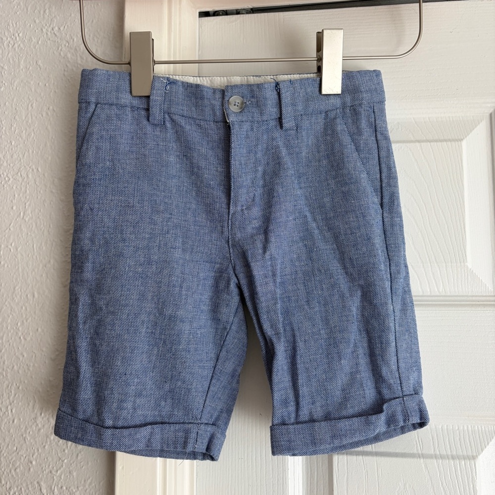 Mayoral Blue Dress Shorts